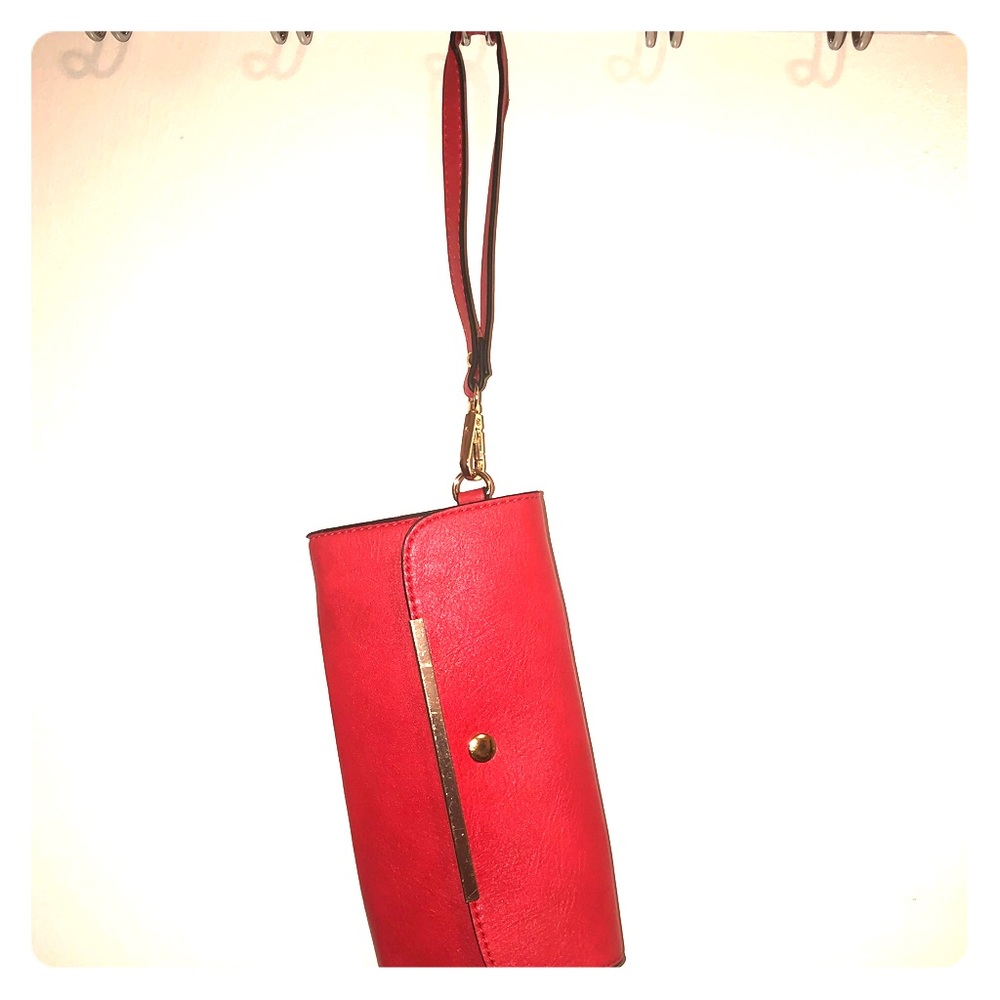 Red Clutch Bag